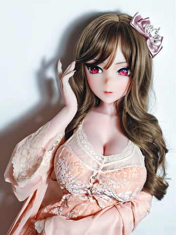 F9332-150cm/5ft-27.5kg Silicone Head Hentai Sex Toys Life Sized Sex Doll| Elsa Babe