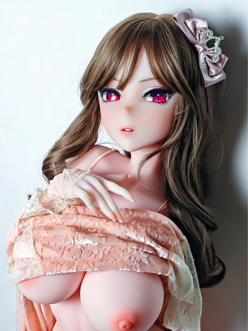 F9332-150cm/5ft-27.5kg Silicone Head Hentai Sex Toys Life Sized Sex Doll| Elsa Babe