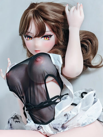 F8148-150cm/5ft-27.5kg Full Silicone Anime Futa Sex Doll | Elsa Babe