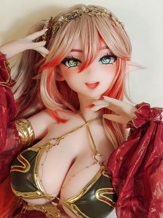 F8193-150cm/5ft-27.5kg  Silicone Anime Sex Doll | Elsa Babe