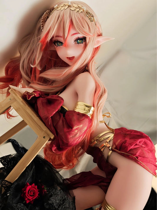 F8193-150cm/5ft-27.5kg  Silicone Anime Sex Doll | Elsa Babe