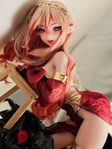 F8193-150cm/5ft-27.5kg  Silicone Anime Sex Doll | Elsa Babe