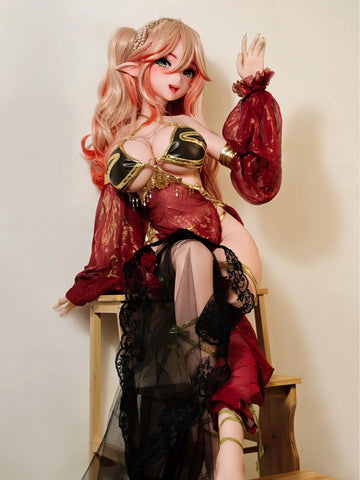 F8193-150cm/5ft-27.5kg  Silicone Anime Sex Doll | Elsa Babe