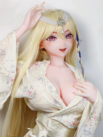 F9252-150cm/5ft-27.5kg Silicone Head Anime life size sex doll | Elsa Babe