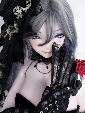 F9384-150cm/5ft-27.5kg Anime Silicone Head Life Size Dolls | Elsa Babe