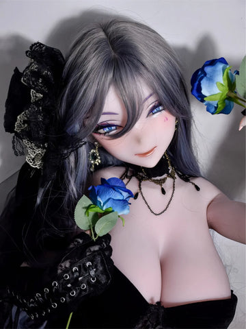 F9384-150cm/5ft-27.5kg Anime Silicone Head Life Size Dolls | Elsa Babe