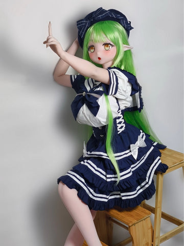 F8184-150cm/5ft-27.5kg  Silicone Anime Sex Doll | Elsa Babe