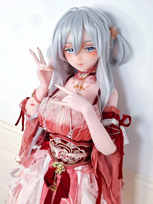 F9209-150cm/5ft-27.5kg Anime Hentai Silicone Full Size Life Like Sex Doll | Elsa Babe