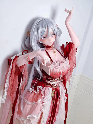 F9209-150cm/5ft-27.5kg Anime Hentai Silicone Full Size Life Like Sex Doll | Elsa Babe