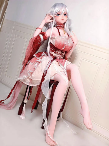 F9209-150cm/5ft-27.5kg Anime Hentai Silicone Full Size Life Like Sex Doll | Elsa Babe