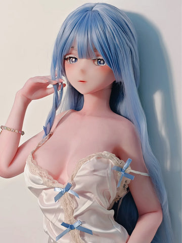 F9221-150cm/5ft-27.5kg Anime Hentai Silicone Head Life Sized Sex dolls | Elsa Babe
