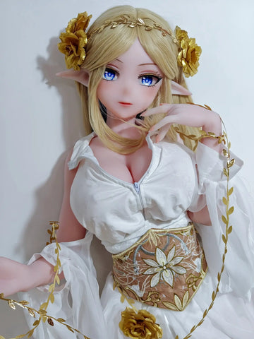 F9265-150cm/5ft-27.5kg Silicone Head Anime life size sex dolls | Elsa Babe