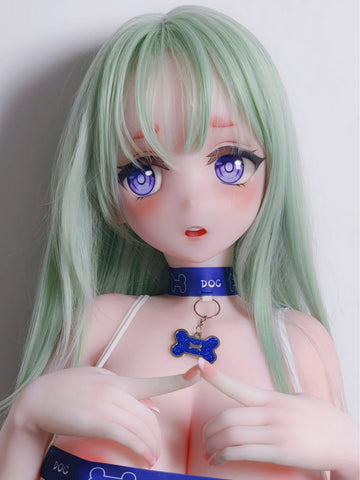 F9438-151cm/4ft11-29kg Anime Silicone Naked Doll | Elsa Babe