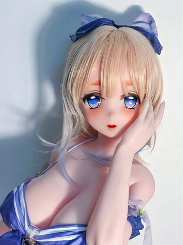 F9216-150cm/5ft-27.5kg Anime Hentai Silicone Lifesize Sex Doll | Elsa Babe