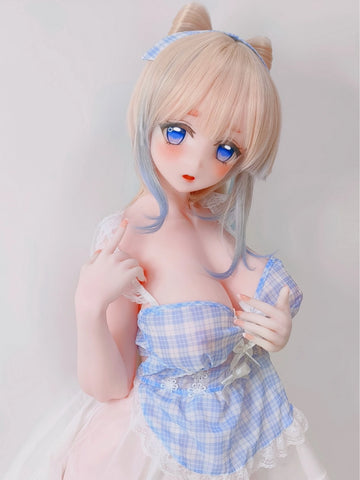 F7654-150cm/5ft-27.5kg Anime Hentai Silicone Head Life Sized Sex dolls | Elsa Babe