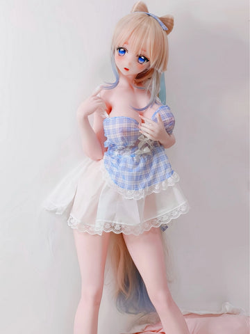 F7654-150cm/5ft-27.5kg Anime Hentai Silicone Head Life Sized Sex dolls | Elsa Babe