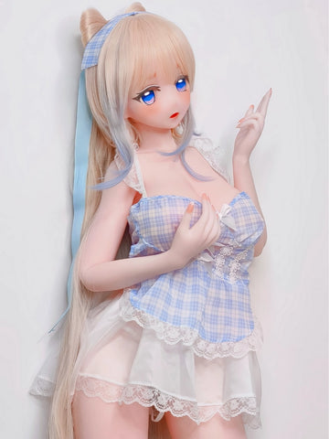 F7654-150cm/5ft-27.5kg Anime Hentai Silicone Head Life Sized Sex dolls | Elsa Babe