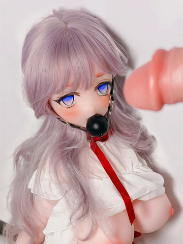 F9314-150cm/5ft-27.5kg Silicone Head Hentai Naked Doll | Elsa Babe