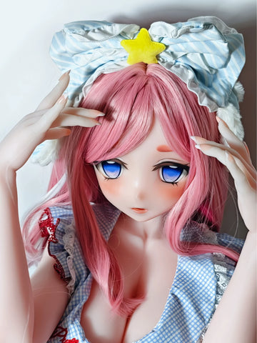 F9401-150cm/5ft-27.5kg Anime Silicone Head Full Body Sex Dolls | Elsa Babe