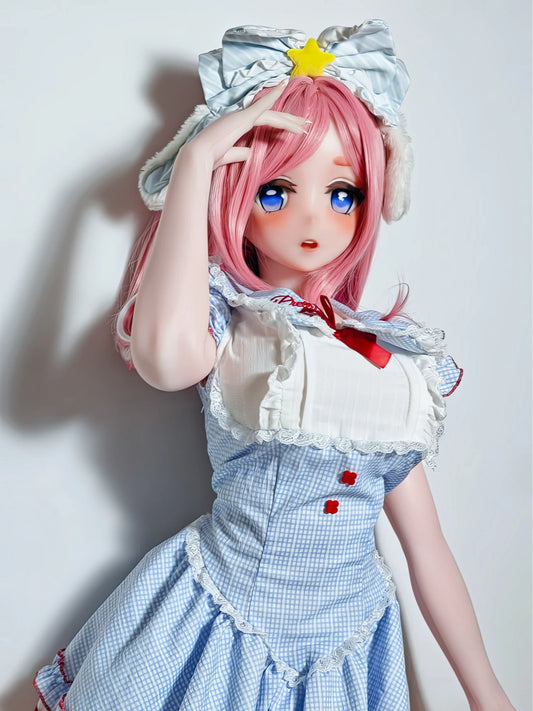 F9401-150cm/5ft-27.5kg Anime Silicone Head Full Body Sex Dolls | Elsa Babe