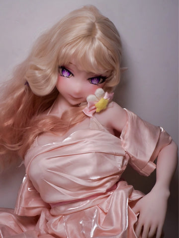 F8146-165cm/5ft4-34.7kg Silicone Anime Sex Doll|Elsa Babe