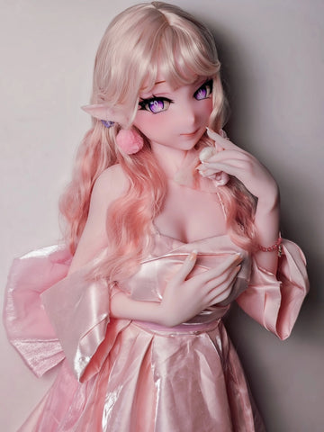 F8146-165cm/5ft4-34.7kg Silicone Anime Sex Doll|Elsa Babe