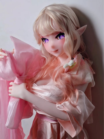 F8146-165cm/5ft4-34.7kg Silicone Anime Sex Doll|Elsa Babe