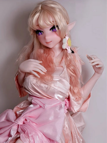 F8146-165cm/5ft4-34.7kg Silicone Anime Sex Doll|Elsa Babe