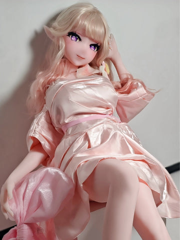 F8146-165cm/5ft4-34.7kg Silicone Anime Sex Doll|Elsa Babe