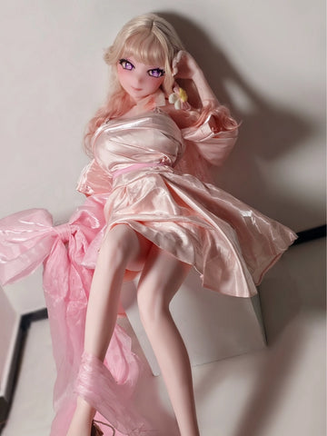 F8146-165cm/5ft4-34.7kg Silicone Anime Sex Doll|Elsa Babe