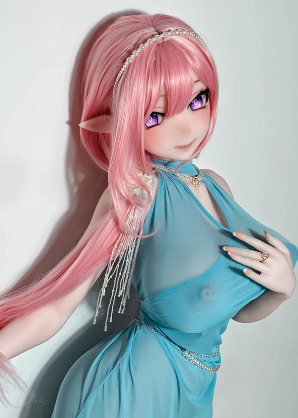 F9279-163cm/5ft4-39kg Silicone Anime naked doll sex | Elsa Babe