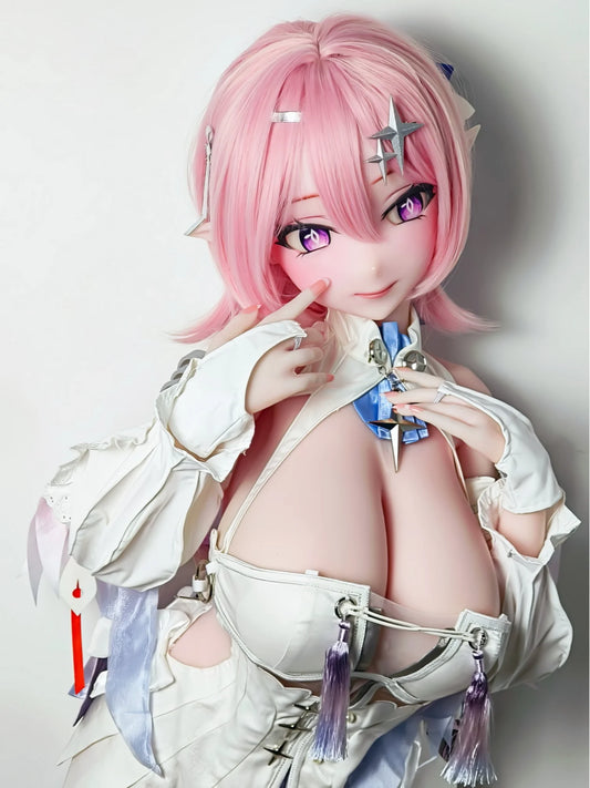 F9279-163cm/5ft4-39kg Silicone Anime naked doll sex | Elsa Babe