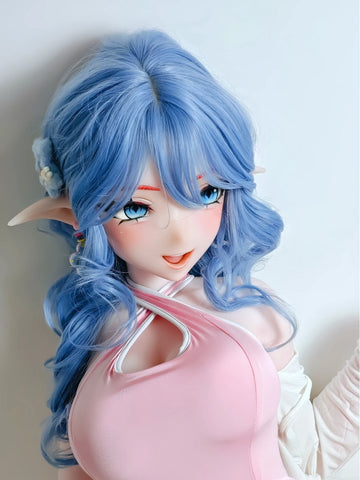 F9423-176cm/5ft9-38.5kg H Cup Silicone Anime Big Boobs Sex Doll | Elsa Babe