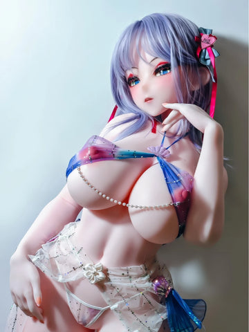F9459-157cm/5ft2 37kg Hentai Figures Lifelike Silicone Sex Doll | Elsa Babe