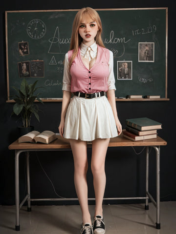 F5560-150cm(4ft9)-33kg F Cup japanese life size Silicone Head Sex Doll | Aibei Doll