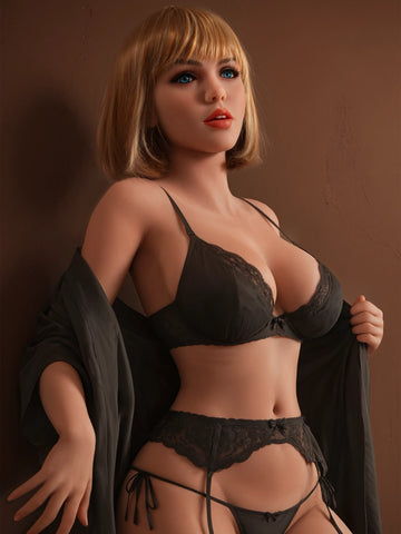 F5505-151cm(4ft11)-37kg F Cup chubby TPE Sex Doll | Aibei Doll