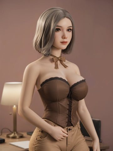 F4914-153cm(5フィート) -34kg Nカップ アジアン シリコンヘッド セックスドール | Aibei Doll