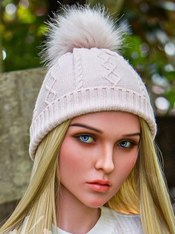 H295  Silicone Sex Doll Head丨Angel Kiss Doll Head