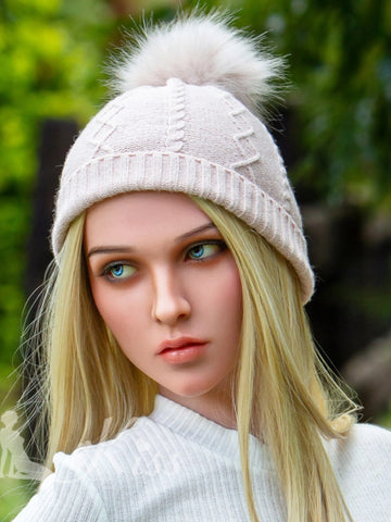 H295  Silicone Sex Doll Head丨Angel Kiss Doll Head