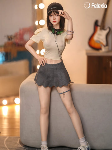 F2525-150cm 23kg C Cup Anwen  Life Size Silicone Sex Doll | Felexia Doll