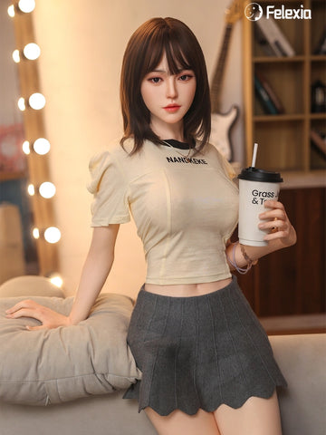 F2525-150cm 23kg C Cup Anwen  Life Size Silicone Sex Doll | Felexia Doll