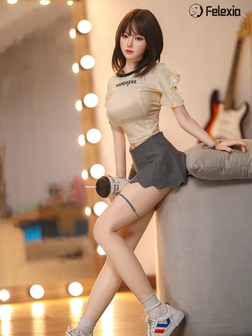 F2525-150cm 23kg C Cup Anwen  Life Size Silicone Sex Doll | Felexia Doll