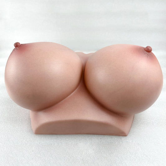 B37-14.8lb/Full Bust: 33.8inch-Cinnamon Silicone  Boob Job Breast Sex Titty Fucking Mammary Intercourse Sex Toy Titjob
