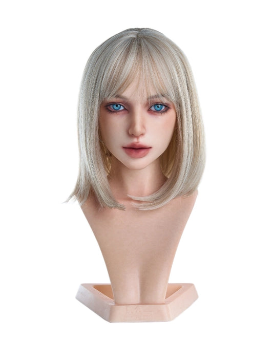 H01-Irontech Doll ROS-MAX Customizable Blowjob Silicone Sex Doll Head