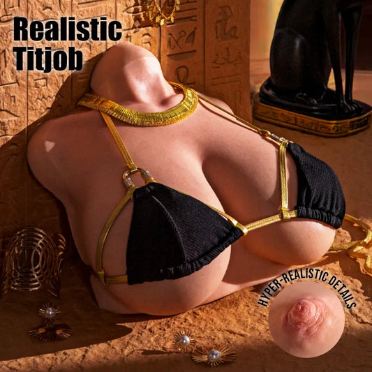B41 - 22.7 lbs Silicone Realistic Breast Masturbator | Breast Sex Toys For Titjob & Bust Play