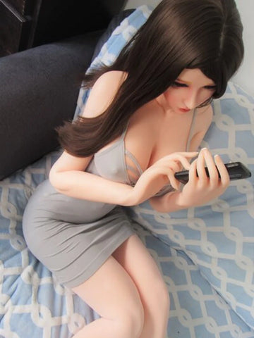 F1542-Elsa Babe-165cm/5ft4 Búp bê tình dục Anime gợi cảm bằng silicon đầy đủ 