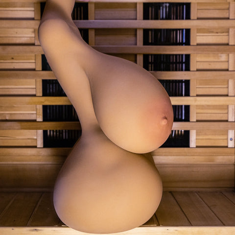 T690-(86lb)Suntan Mega BBW TPE Sex Toy Torso With Huge Breasts｜Cliamx Doll