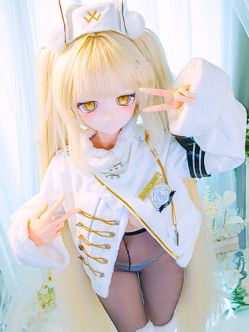 F7685- 157cm(5.1ft) -33kg B Cup Anime PVC Head Silicone Sex Doll丨WM Doll