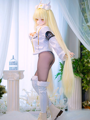 F7685- 157cm(5.1ft) -33kg B Cup Anime PVC Head Silicone Sex Doll丨WM Doll