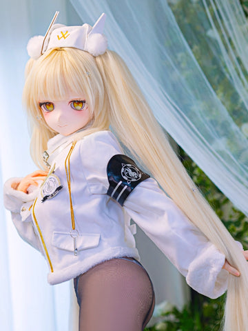 F7685- 157cm(5.1ft) -33kg B Cup Anime PVC Head Silicone Sex Doll丨WM Doll